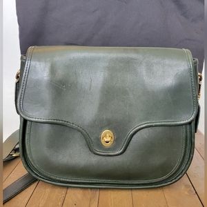 Vintage Coach Lenox in Forrest Green